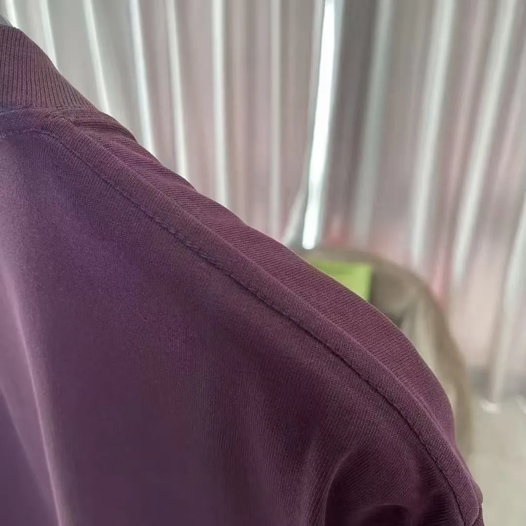 Polo* * 2026 New Arrival logo g T Same Style ：Black White Green Purple Size: S M L XL XXL